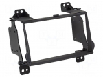 Radio frame | Hyundai | 2 DIN | black/rubber-touch