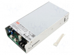 Power supply: switching | for building in,modular | 500W | 27VDC