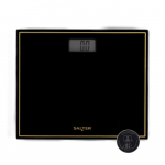 Salter 9207 BGHCFEU12  Compact Electronic Bathroom Scale, Black