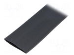 Heat shrink sleeve | flexible | 2: 1 | 32mm | L: 10m | black | polyolefine