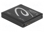 Card reader: memory | USB 3.2 Gen 1 | hot swapping,PnP | black