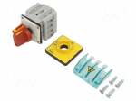 Switch-disconnector | Poles: 3+N | on panel | 16A | -25&divide;55&deg;C | 3LD2
