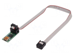 Programmer | STK500 | USB B micro,pin strips | 5VDC | ISP,serial