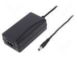 Power supply: switched-mode | 12VDC | 3A | Out: 5,5/2,1 | 36W | 0&divide;40&deg;C