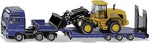 SIKU SUPER MAN truck w. JCB wheel loader u. Ti - 1790