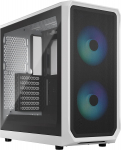 Fractal Design Focus 2 RGB White TG Clear Tint, tower case (white, tempered glass)