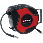 Einhell Automatic compressed air hose reel TC-PH 150 (black/red, 15 meter compressed air hose + 1.5 meter connection)