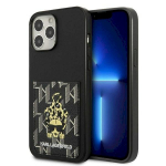 Karl Lagerfeld KLHCP13XCANCNK Hardcase for iPhone 13 Pro Max 6,7" Karlimals Cardslot / black