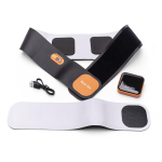 Bodi-Tek BT-ABSH-TOP-EU/1.2 Ab & Back Muscle Strengthener With Heat, Black/Orange