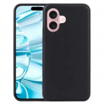 Fusion Silicon silikona aizsargapvalks Apple iPhone 16 Plus melns