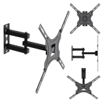 T&ouml;&ouml;riistad ja m&otilde;&otilde;teseadmed // Uued tooted t&ouml;&ouml;riistade, tarvikute kategoorias // Uchwyt / wieszak do TV Maclean, max VESA 400x400, 32-55", do 25kg, czarny, reg. pochyłu 0&deg;~-15&deg; i obrotu +90&deg;~-90&deg;, MC-190