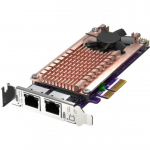 QNAP QM2-2P2G2T, interface card