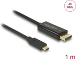 DELOCK USB kaabel C -> DP 4K 60Hz St/St 1.00m