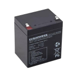 AGM aku EUROPOWER seeria EP 12V 5Ah T1 (Kasutusaeg 6-9 aastat)