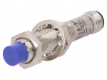 Sensor: inductive | Output conf: NPN / NO | 0&divide;8mm | 10&divide;30VDC | M12