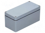Enclosure: multipurpose | X: 75mm | Y: 160mm | Z: 75mm | polyester | grey
