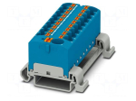 Splice terminal: rail | 32A | 800V | push-in | PA | 0.2&divide;6mm2 | W: 64.8mm