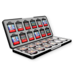 Another product product  Freaks And Geeks - 24-in-1 Game Card Case - Nintendo Switch 2 (3701625913467)