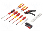 Kit: pliers, insulation screwdrivers | 1kVAC