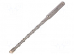 Drill bit | for concrete | &Oslash;: 7mm | L: 160mm | metal | Man.series: PRO 4