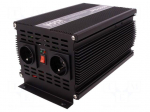 Converter: automotive dc/ac | 2500W | Uout: 230VAC | Out: mains 230V