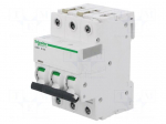 Circuit breaker | 400VAC | Inom: 16A | Poles: 3 | DIN | Charact: B | 6kA