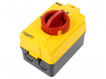 Main emergency switch-disconnector | Poles: 3 | flush mounting