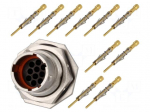 Connector: circular | Series: RT360 | socket,plug | male | crimped