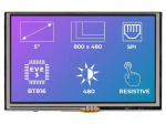 Display: TFT | 5" | 800x480 | Illumin: LED | Dim: 120.7x75.8x8.1mm