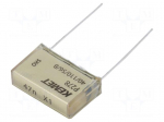 Capacitor: paper | X1 | 47nF | 480VAC | 22.5mm | &plusmn;20% | THT | Series: P278