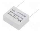 Capacitor: polypropylene | X1 | 3.3uF | 330VAC | &plusmn;10% | THT