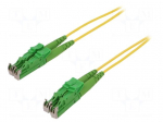 Fiber patch cord | both sides,E2/APC | 5m | Optical fiber: 9/125um