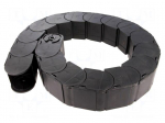 Cable chain | Series: 168 | Bend.rad: 100mm | L: 999mm | Int.width: 50mm