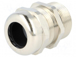 Cable gland | with long thread | M32 | 1,5 | IP68 | Mat: brass