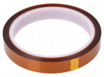 Tape: high temperature resistant | tape | max.230&deg;C | W: 14mm | L: 33m