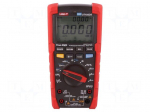 Digital multimeter | LCD (6000),bargraph,with a backlit | 0&divide;40&deg;C