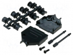 Enclosure: for D-Sub connectors | D-Sub 15pin,D-Sub HD 26pin