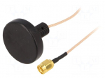 Antenna | GSM | 0.5dBi | linear | Mounting: screw type | 50&Omega; | male,SMA