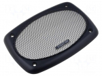 Loudspeaker grille | 114x166x17mm | Application: VS-FR9.15