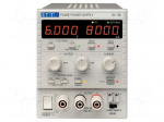 Laboratory power supply: standard | single-channel,linear | 0&divide;8A