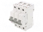 Circuit breaker | 230/400VAC | Inom: 10A | Poles: 3 | Charact: C | 10kA
