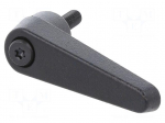 Lever | adjustable | Thread len: 16mm | Lever length: 45mm | GN 101