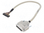 Cable | Cores: 25 | 400mm | D-Sub M SH,IDC | Shielding: shielded