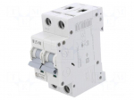 Circuit breaker | 230/400VAC | Inom: 10A | Poles: 2 | Charact: C | 6kA