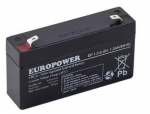 BATTERY 6V 4.5AH VRLA/EP4.5-6 EUROPOWER EMU