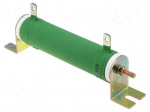 Resistor: wire-wound | 1k&Omega; | 80W | &plusmn;5% | &Oslash;28x121mm | 200ppm/&deg;C | L: 121mm
