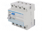 RCD breaker | Inom: 25A | Ires: 30mA | Max surge current: 250A | IP20
