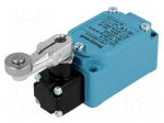 Limit switch | lever R 38mm, metal roller &Oslash;17,5mm | NO + NC | 10A
