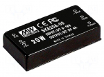 Converter: DC/DC | 20W | Uin: 18&divide;36VDC | Uout: 12VDC | Iout: 1666mA | THT
