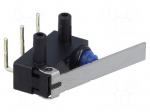 Microswitch SNAP ACTION | 0.1A/125VAC | 2A/12VDC | with lever | SPDT
